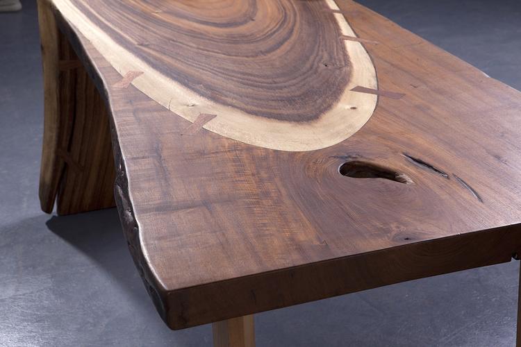 原木创意书桌,茶台|工业/产品|家具|随性而造 - 站酷